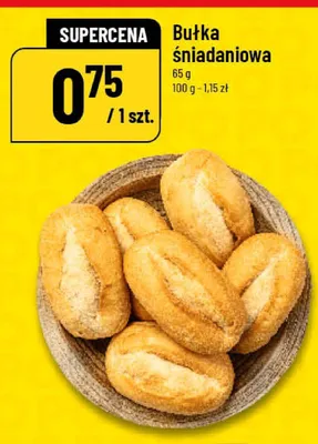 Bułka śniadaniowa promocja w POLOmarket
