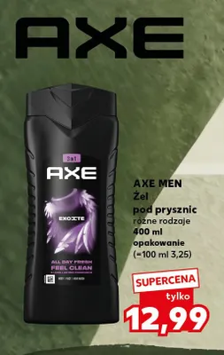 Żel pod prysznic Axe Men promocja w Kaufland