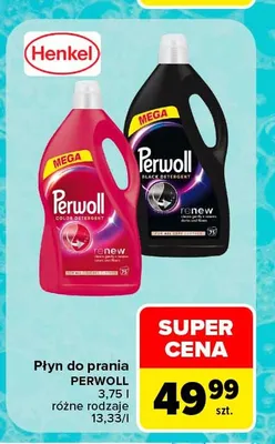 Płyn do prania Perwoll Renew promocja w Carrefour