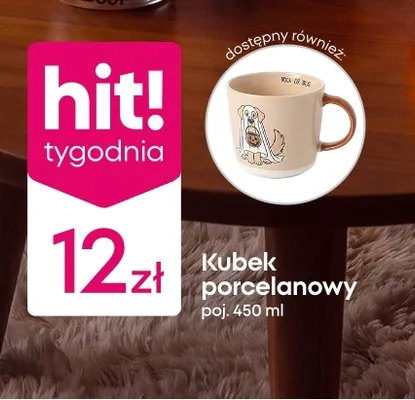 Kubek porcelanowy 450 ml promocja w Pepco