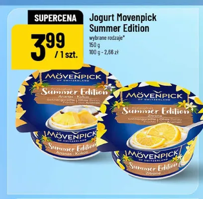 Jogurt Mövenpick Summer Edition Zitrone promocja w POLOmarket