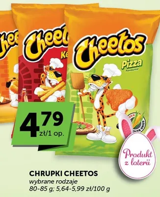 Chrupki Cheetos różne rodzaje promocja w ABC