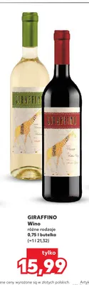 Wino czerwone Giraffino promocja w Kaufland