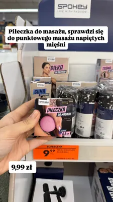 Piłeczka do masażu Spokey promocja w Biedronka