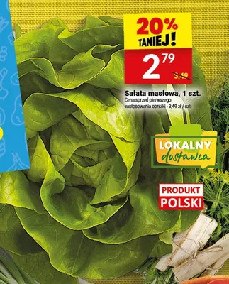 Sałata masłowa promocja w Twój Market