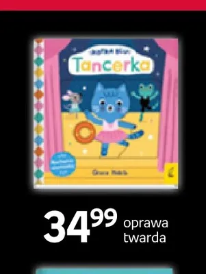 Książka Tancerka Wilga oprawa twarda promocja w Empik