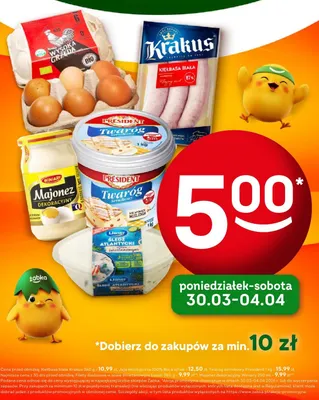 Twaróg sernikowy promocja w Żabka