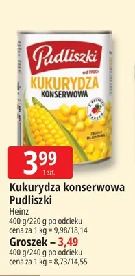 Groszek Pudliszki promocja w Leclerc