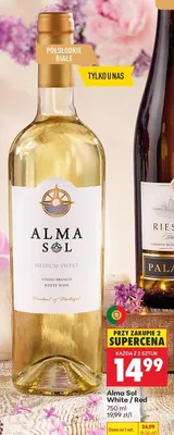 Wino Alma Sol promocja w Biedronka