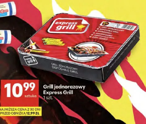 Grill jednorazowy promocja w Delikatesy Centrum