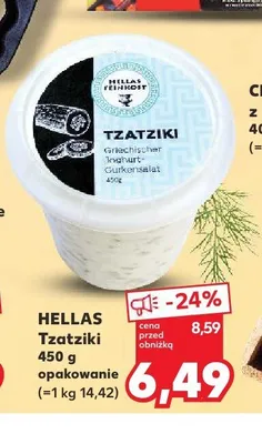 Tzatziki Hellas promocja w Kaufland