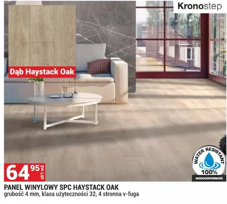 Panel winylowy SPC Haystack Oak promocja w Merkury Market