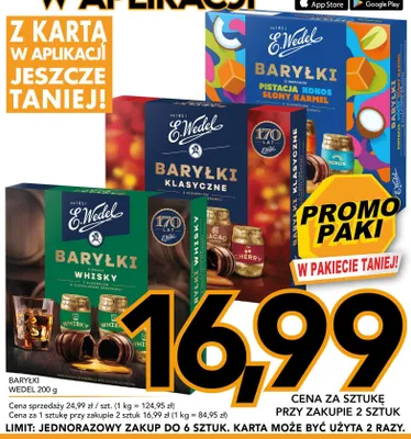 Baryłki Klasyczne E.Wedel promocja w Kupiec