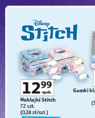 Naklejki Stitch promocja w Auchan
