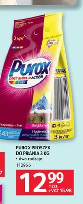 Proszek do prania Purox Color promocja w Selgros