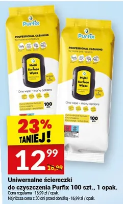 Uniwersalne ściereczki do czyszczenia promocja w Twój Market