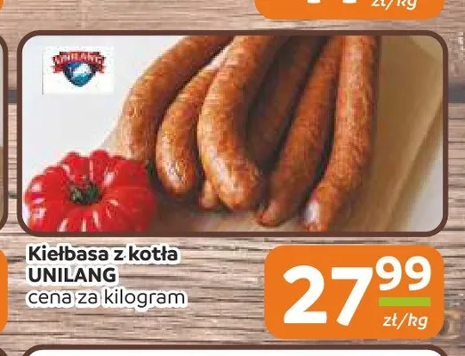 Kiełbasa z kotła Unilang promocja w Społem Częstochowa