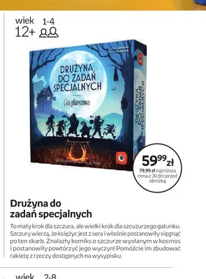 Gra planszowa Drużyna do zadań specjalnych promocja w Empik