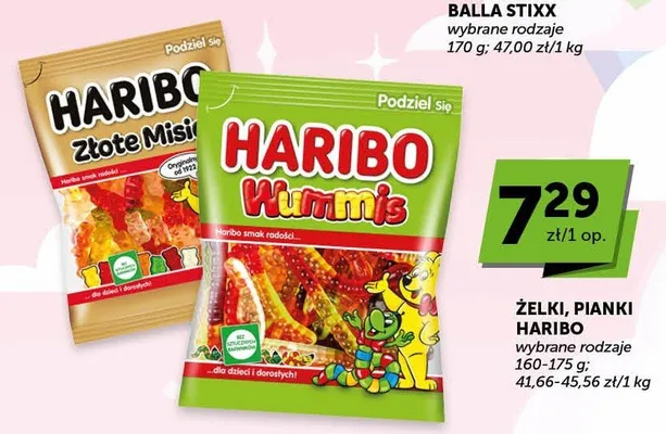 Żelki, pianki Haribo promocja w ABC