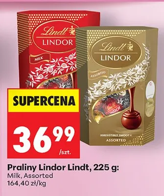 Praliny Lindor  Milk promocja w Biedronka