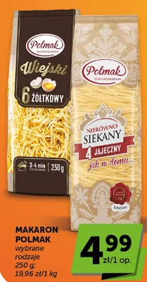 Makaron Wiejski 6 żółtkowy Polmak promocja w Groszek