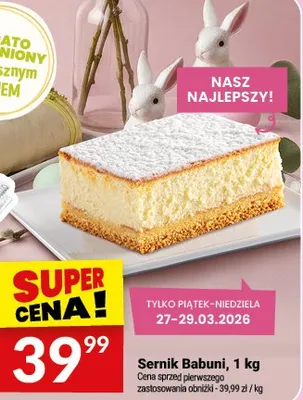 Sernik Babuni promocja w Twój Market