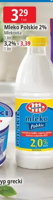 Mleko Polskie 3,2% Mlekovita promocja w Leclerc