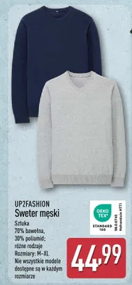 Sweter męski promocja w Aldi