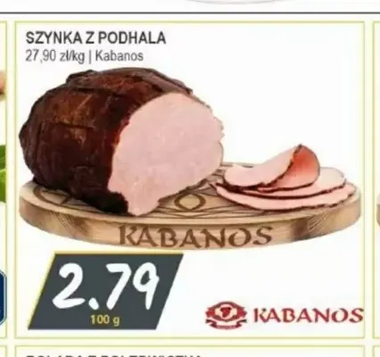 Szynka z Podhala Kabanos promocja w Słoneczko