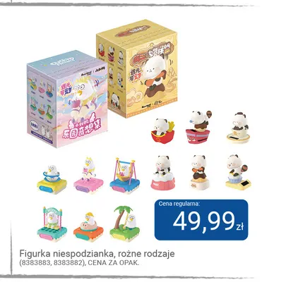 Figurka niespodzianka różne rodzaje promocja w Smyk