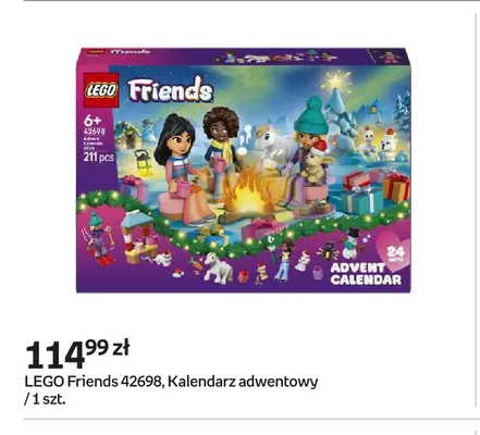 Klocki LEGO Friends 42698 Kalendarz adwentowy promocja w Empik