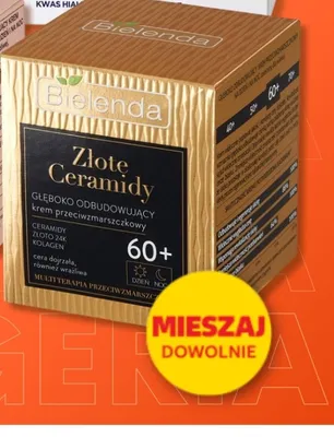 Krem do twarzy 60+ Bielenda złote ceramidy promocja w Kaufland