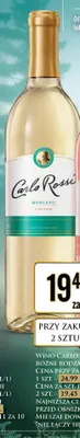 Wino białe Carlo Rossi Moscato promocja w Dino