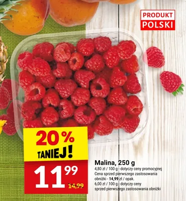 Malina polska promocja w Twój Market