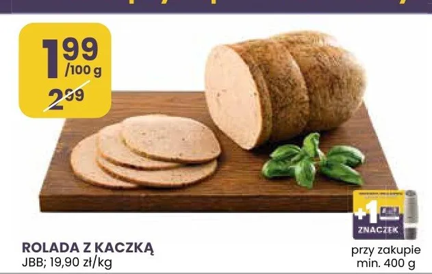 Rolada z kaczką promocja w Stokrotka