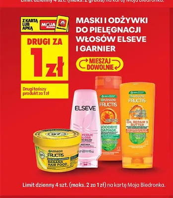 Odżywka do włosów L'Oreal Elseve Glycolic Gloss promocja w Biedronka