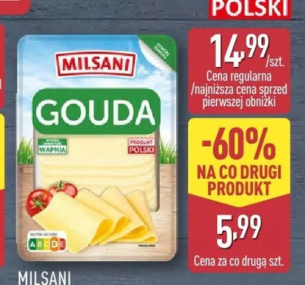 Ser Gouda Milsani promocja w Aldi