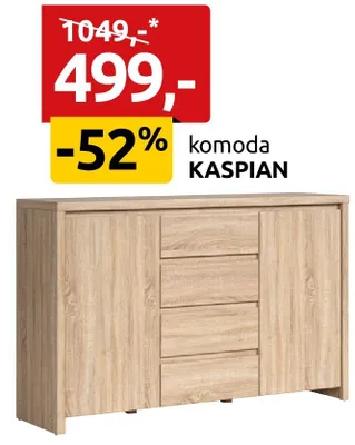 Komoda Kaspian promocja w Black Red White