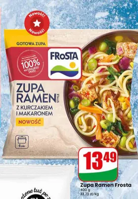 Zupa Ramen Frosta promocja w Dino