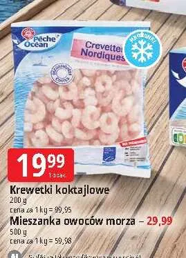 Krewetki koktajlowe Pêche Océan promocja w Leclerc