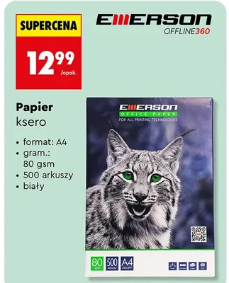 Papier ksero promocja w Biedronka