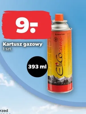 Kartusz gazowy ElicoCamp promocja