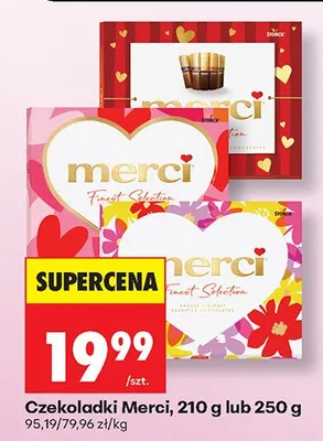 Czekoladki Merci Finest Selection promocja w Biedronka