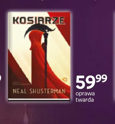 Książka Kosiarze Neal Shusterman oprawa twarda promocja w Empik