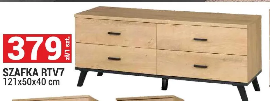 Szafka RTV7 promocja w Merkury Market