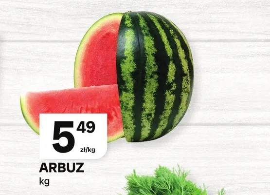 Arbuz promocja w Chorten
