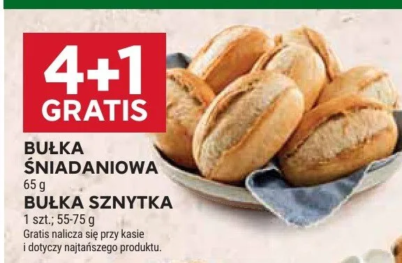 Bułka śniadaniowa promocja w Stokrotka