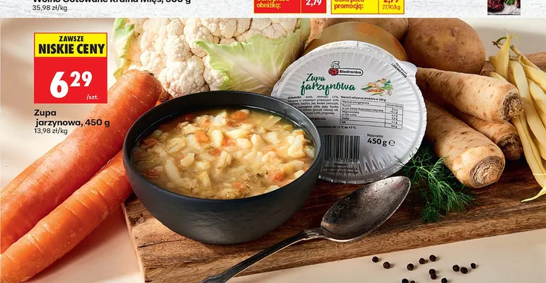 Zupa jarzynowa promocja w Biedronka