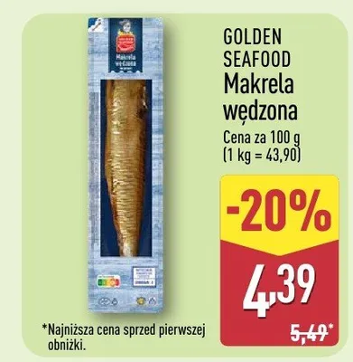Makrela wędzona promocja w Aldi
