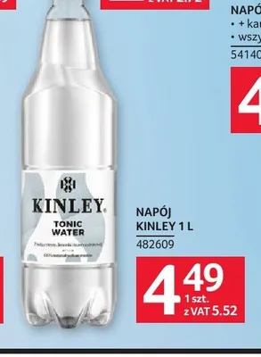 Napój Kinley promocja w Selgros